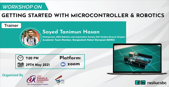 Workshop on Getting Started with Microcontroller & Robotics